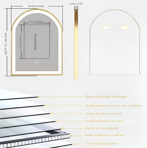 ÉCLIPSE - 90 x 60 CM
